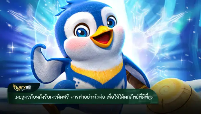 เผยสูตรลับหลังรับเครดิตฟรี ควรทำอย่างไรต่อ เพื่อให้ได้ผลลัพธ์ที่ดีที่สุด