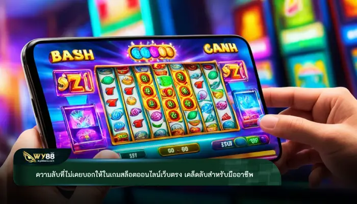 ความลับที่ไม่เคยบอกให้ในเกมสล็อตออนไลน์เว็บตรง เคล็ดลับสำหรับมืออาชีพ