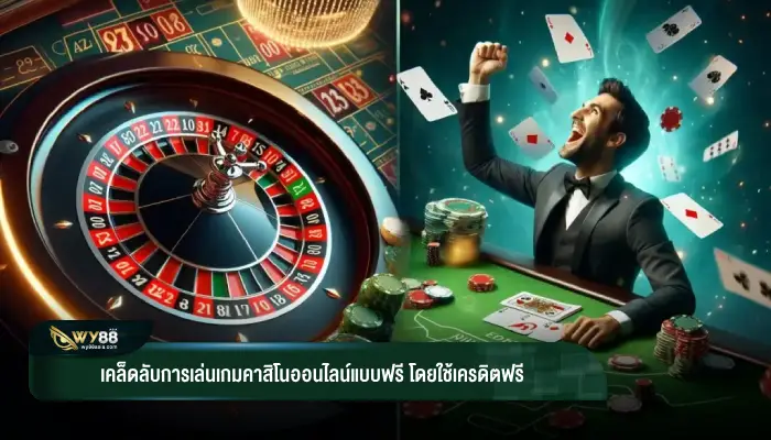 เคล็ดลับการเล่นเกมคาสิโนออนไลน์แบบฟรี โดยใช้เครดิตฟรี